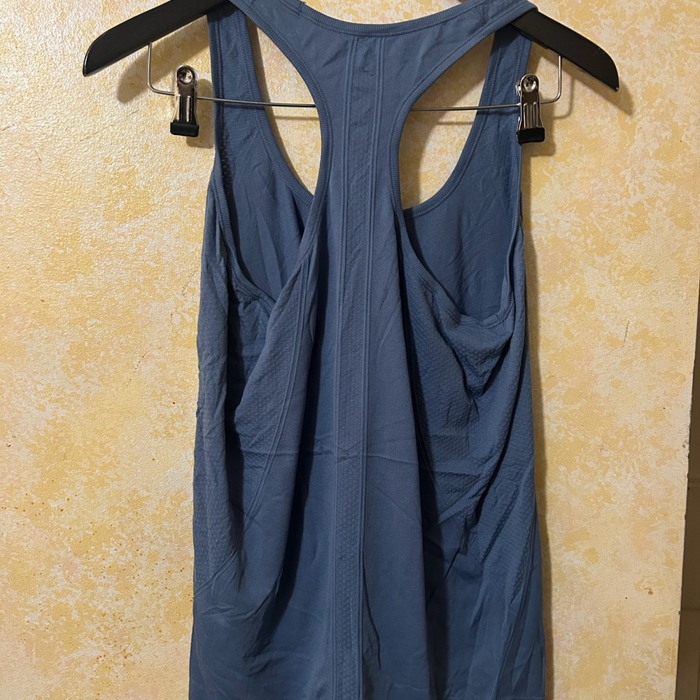 Women's Blue Sleeveless Top
